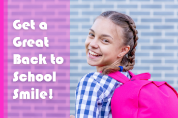 Fuquay-Varina dentist, Dr. McCormick at Fuquay Family Dentistry, shares tips on how to have a great smile all through the school year.