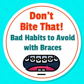 Fuquay-Varina dentists, Dr. McCormick, Dr. Meunier, & Dr. Adams of Fuquay Family Dentistry explain how some habits need to be broken while wearing braces for orthodontic treatment to be effective.