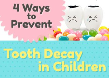 Fuquay-Varina dentists, Dr. McCormick, Dr. Meunier, and Dr. Adams at Fuquay Family Dentistry share four easy ways to help prevent tooth decay in children so they can have a head start on a healthy, happy smile for life.